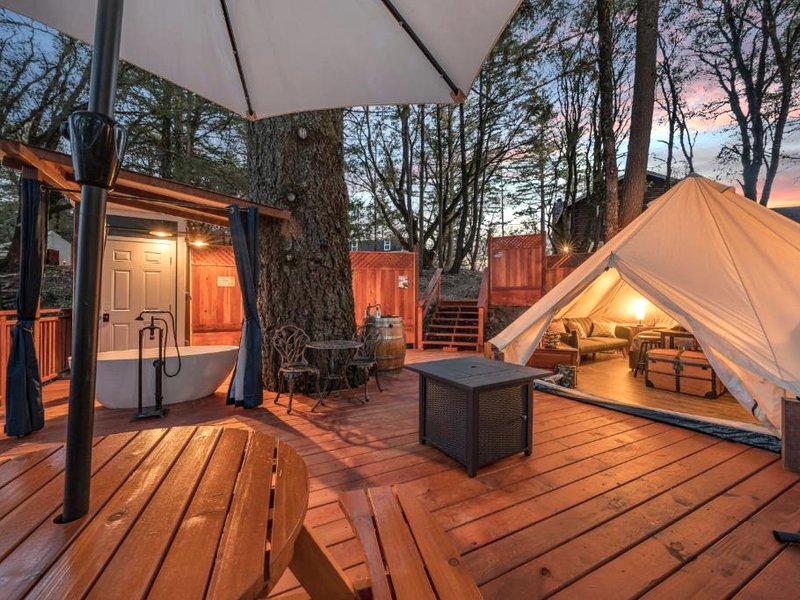 Mays Luxury Farmstay- Log cabin luxury studioの写真