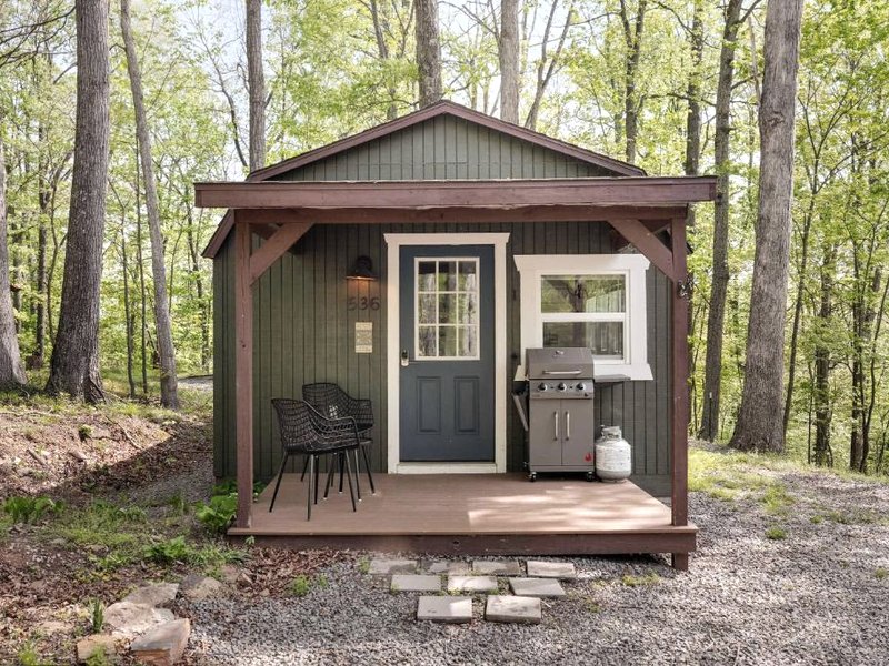 Tiny Cabin w Fire Pit Game Room and Dog Friendlyの写真