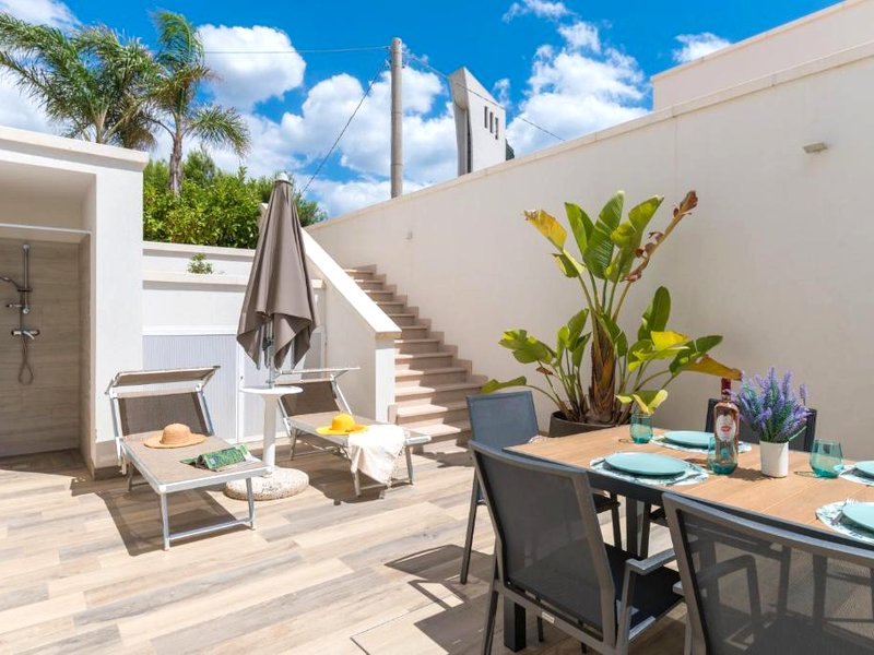 ［サルヴェ］アパートメント（45m²）｜ 2ベッドルーム／2バスルーム (Mare Villas Pescoluse Design Apartment)の写真