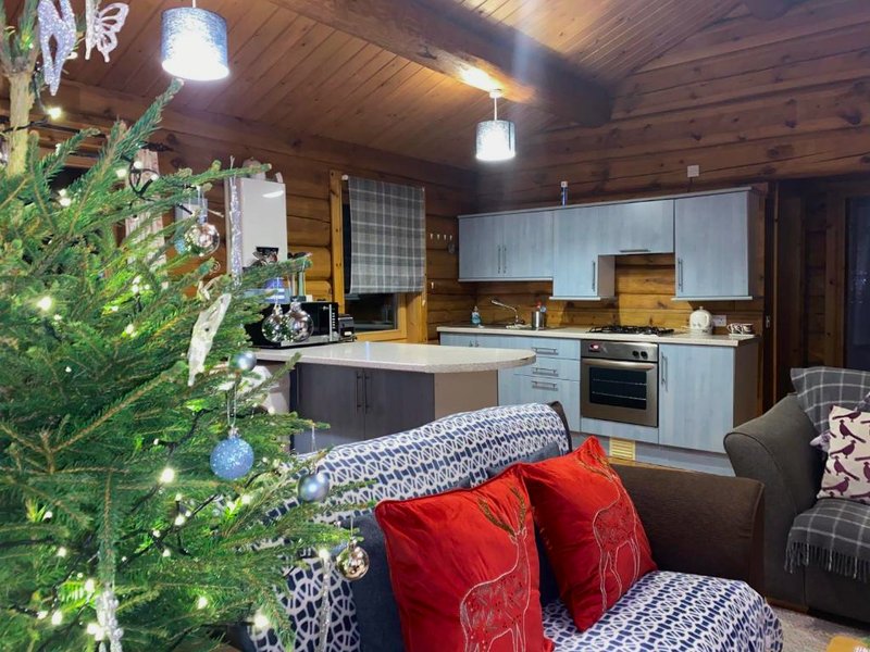 Log home villageの写真