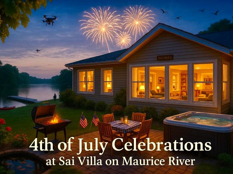Sai Rakshit Villa on Maurice Riverの写真