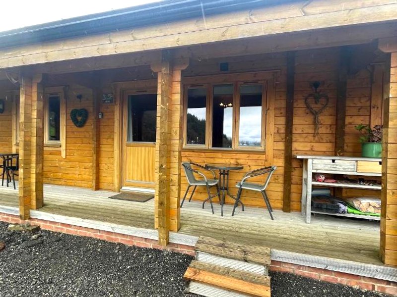 Blossom Cabin - Little log Cabin in Walesの写真