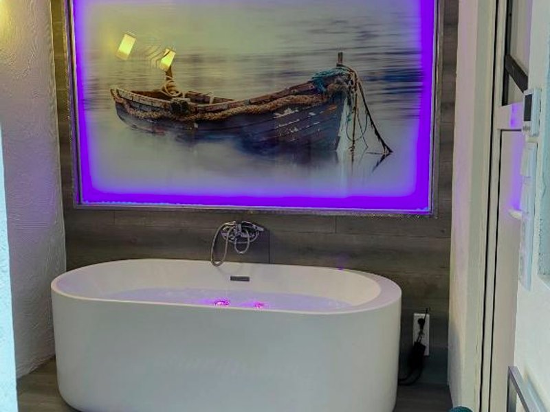 Alter Bahnhof, optional mit Sauna und Whirlpoolの写真