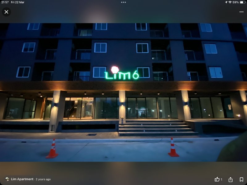 ［クローンルワン］アパートメント（28m²）｜ 1ベッドルーム／1バスルーム (Lim Apartment ลิ้มอพาร์ทเมนท์)の写真