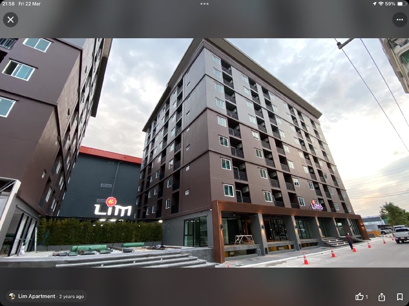 ［クローンルワン］アパートメント（28m²）｜ 1ベッドルーム／1バスルーム (Lim Apartment ลิ้มอพาร์ทเมนท์)の写真