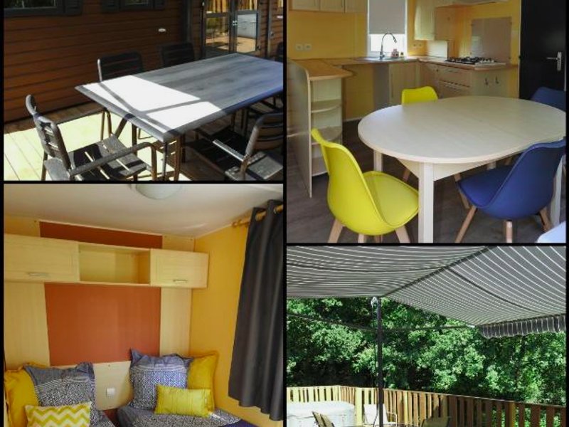 Mobil-home nature au cœur du Périgord Vert spa privé (Mobil-home nature au cœur du Perigord Vert spa prive)の写真