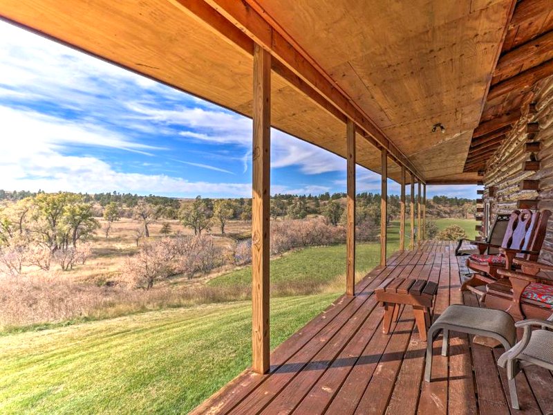 Secluded Belle Fourche Cabin Group Friendly!の写真