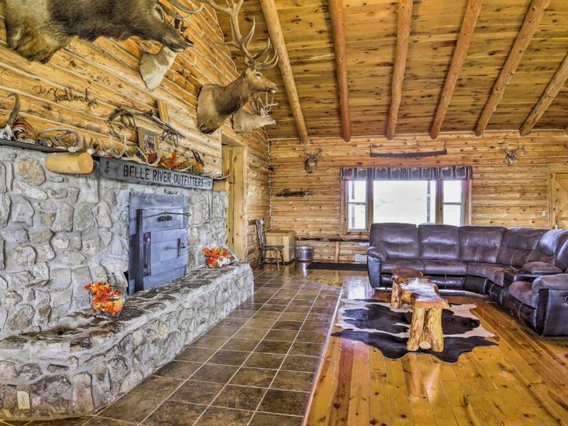 Secluded Belle Fourche Cabin Group Friendly!の写真