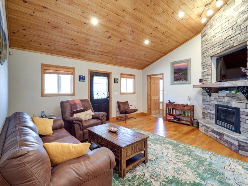 Pet-Friendly Cabin with Fire Pit in Spruce Pine!の写真