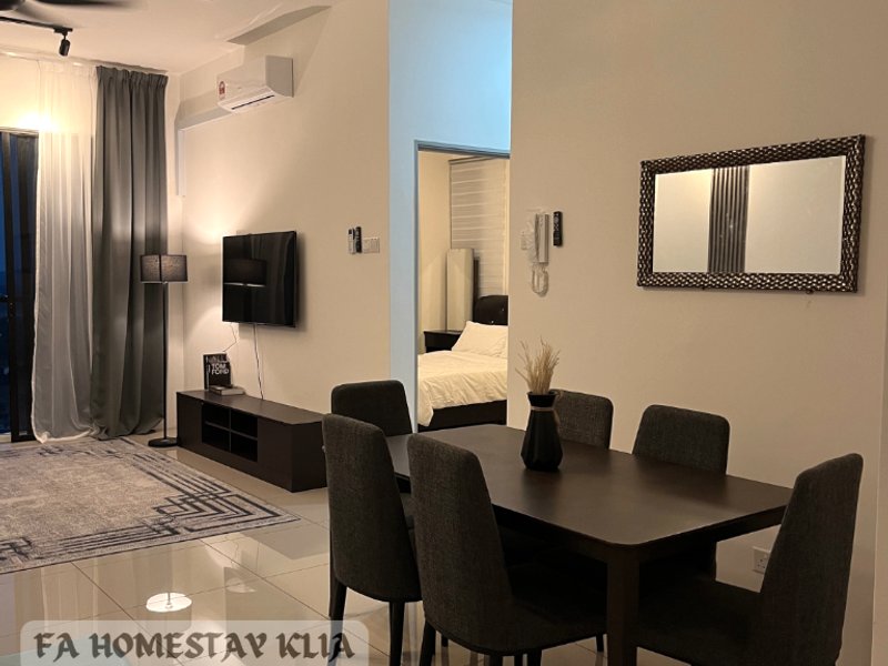 ［バンダル バル エンステック］アパートメント（1000m²）｜ 2ベッドルーム／2バスルーム (FA Homestay KLIA)の写真