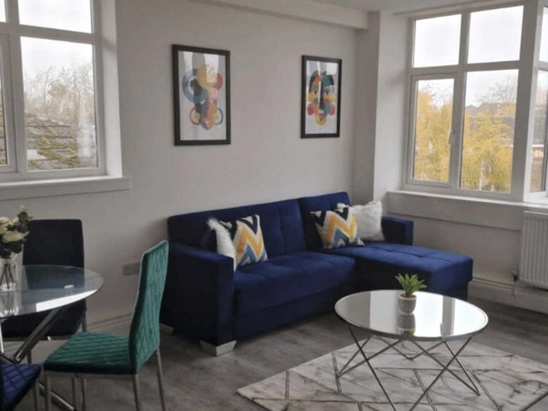 2 Bedroom Apartment - Flitwick - Contractor Friendly - Tourist Ready - Full Kitchen - WiFi - Smart Tの写真