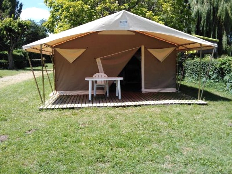 Camping de Marcilly sur Vienneの写真
