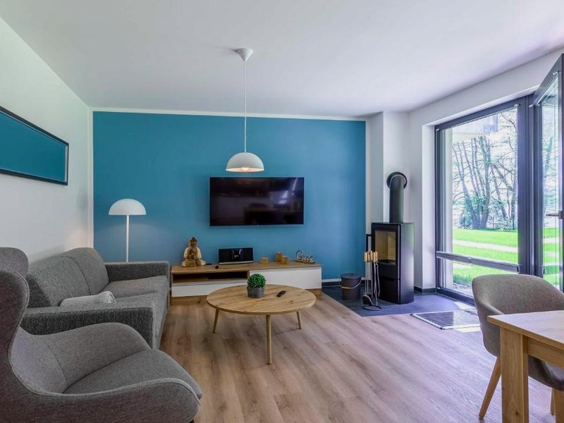 Atempause - Stilvolles Apartment mit Terrasse & Wellness am Krakower Seeの写真
