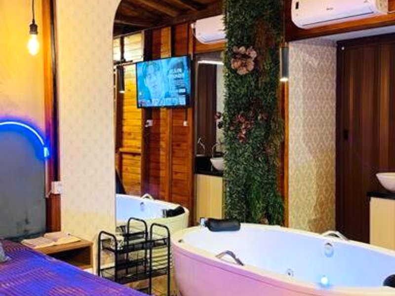 chalé das montanhas gravatal cabana águas claras (chale das montanhas gravatal cabana aguas claras)の写真