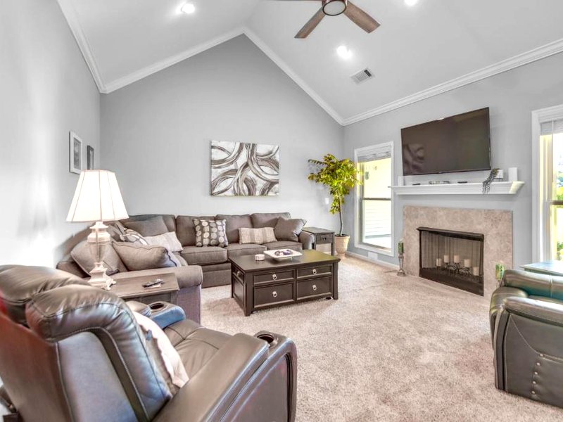 Family-Friendly Abbeville Home with Fire Pit and Gamesの写真