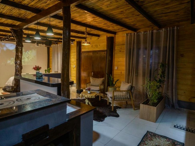 Cabana com Ofurô e Cinema a 6km do Centro (Cabana com Ofuro e Cinema a 6km do Centro)の写真