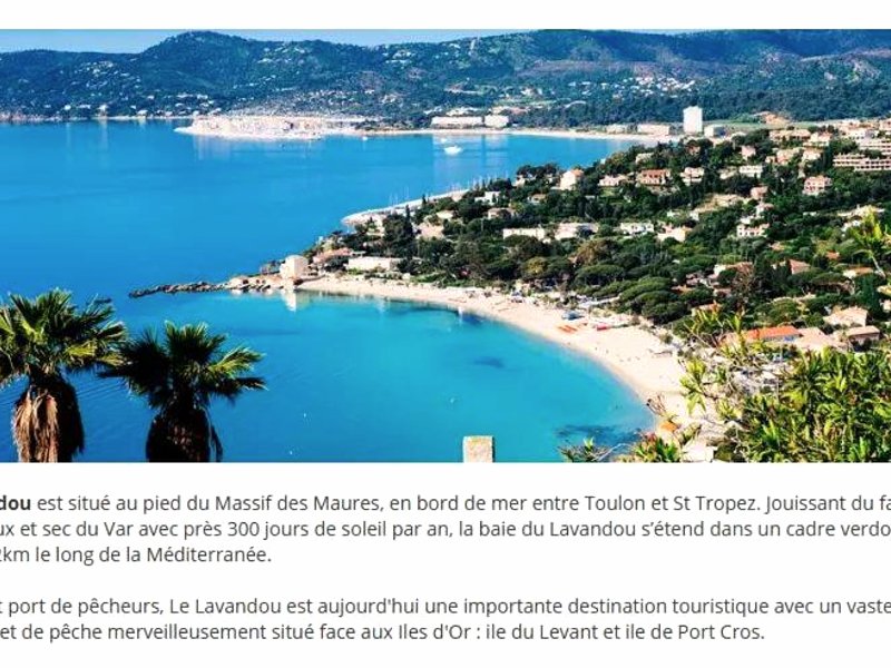 Le Lavandou 6 pers. + parking privé + terrasse (au calme) (Le Lavandou 6 pers. + parking prive + terrasse (au calme))の写真