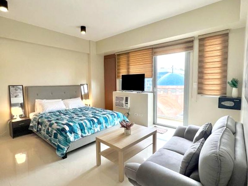 ［パサイ］ヴィラ（32m²）｜ 1ベッドルーム／1バスルーム (Luxury Hotel Type Condo near NAIA Manila Airport)の写真
