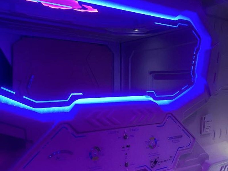 ［パレルモ市内中心部］アパートメント（160m²）｜ 4ベッドルーム／2バスルーム (Mermaid Space Capsule Hostel Palermo美人鱼时空胶囊旅馆)の写真