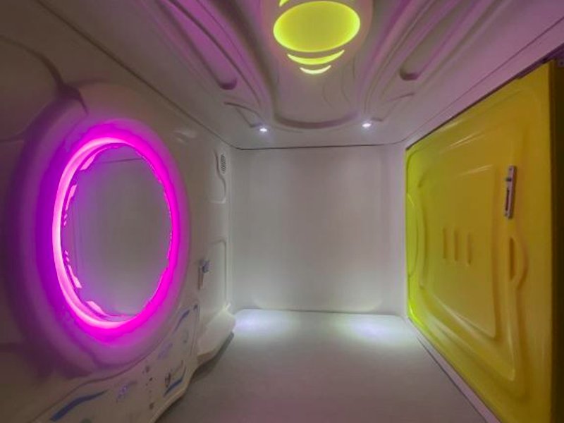 ［パレルモ市内中心部］アパートメント（160m²）｜ 4ベッドルーム／2バスルーム (Mermaid Space Capsule Hostel Palermo美人鱼时空胶囊旅馆)の写真