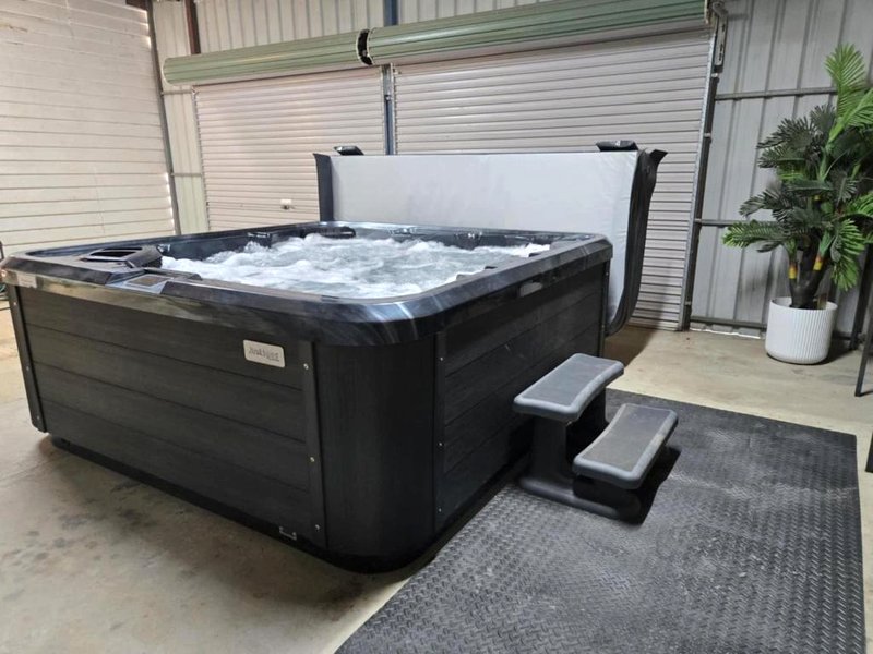 Starlight Yurt King bed Hot tubの写真