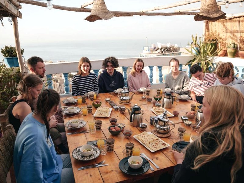 Sable beach surf camp taghazoutの写真