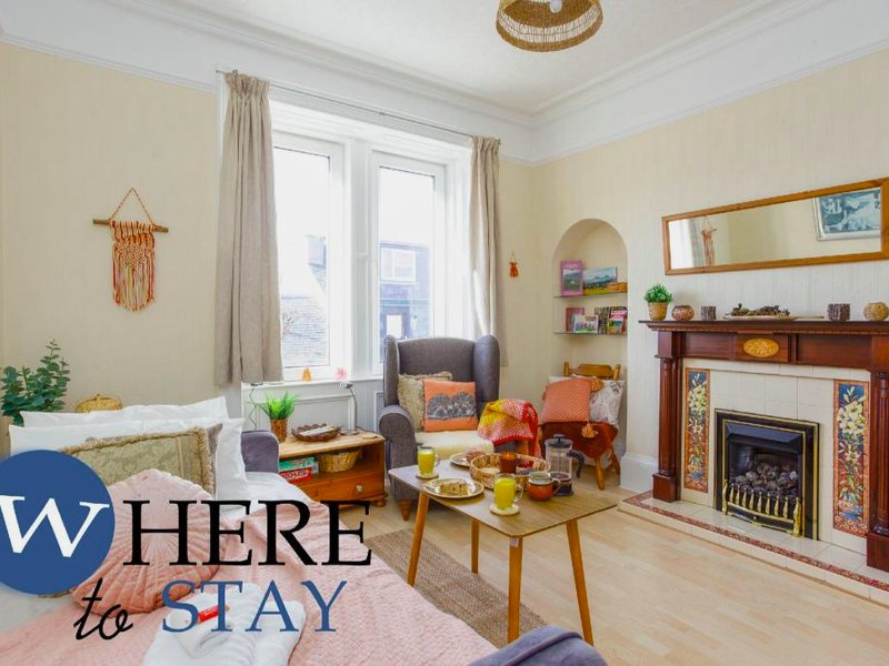 Bright 2bed apartment in Galashiels City Centreの写真