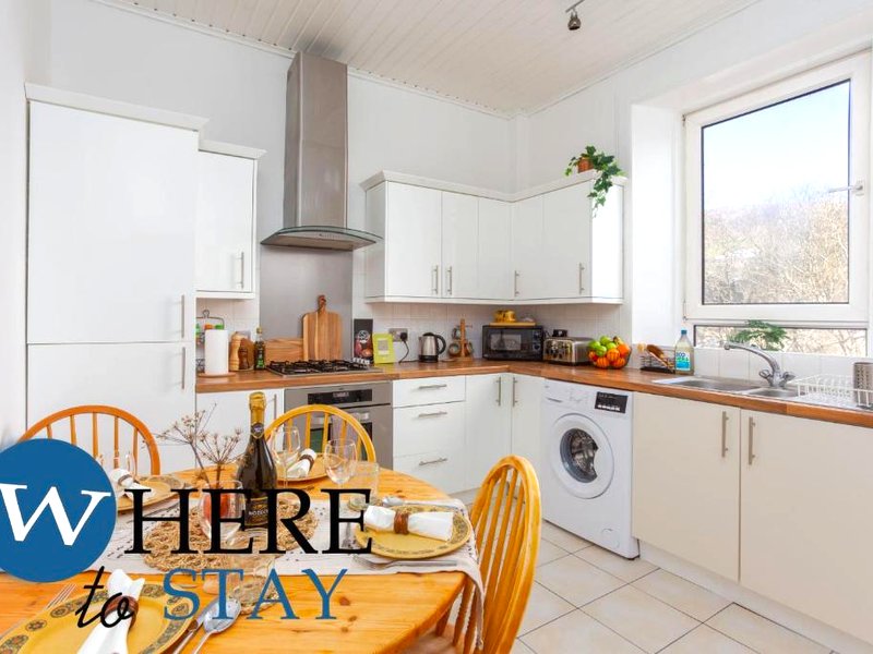 Bright 2bed apartment in Galashiels City Centreの写真
