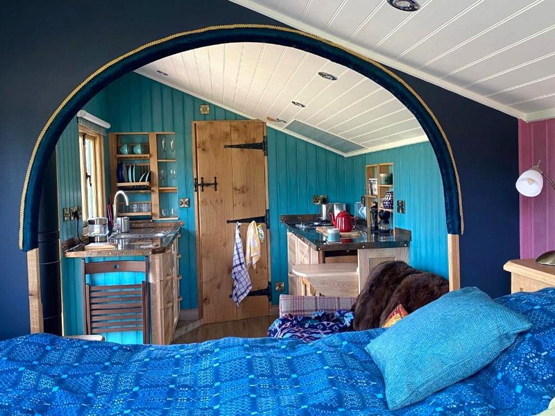 Dôl Swynol Glamping Luxury cabin with outdoor bath (Dol Swynol Glamping Luxury cabin with outdoor bath)の写真
