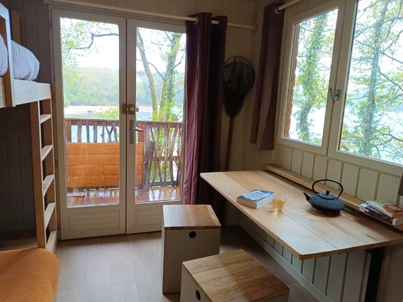 Les cabanes au bord du lacの写真