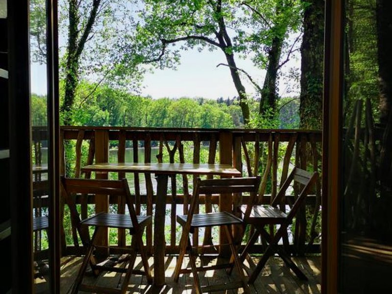Les cabanes au bord du lacの写真