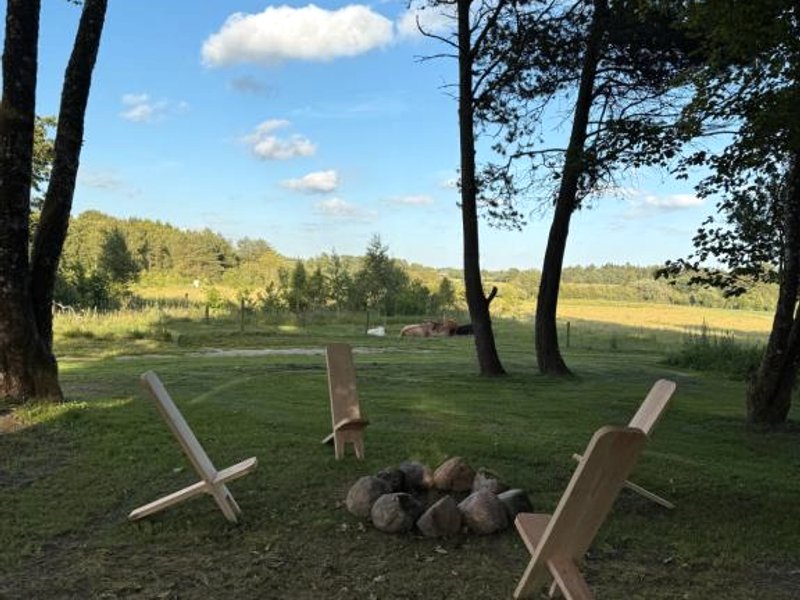 Glampingtelt telt i naturens hjerteの写真