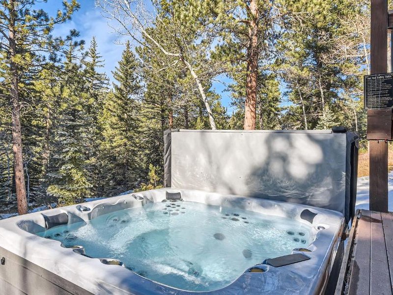 Creekside Mountain Views Hot Tubの写真
