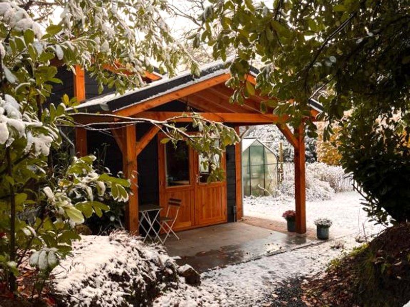 Heerlijk vertoeven achter de groentetuinの写真