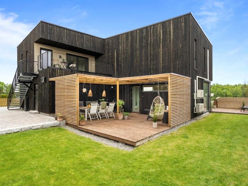 ［オース］アパートメント（m²）｜ 1ベッドルーム／1バスルーム (New and modern entire rental unit in Ås/Ski Norway)の写真