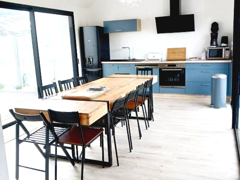 Jolie maison contemporaine proche plageの写真