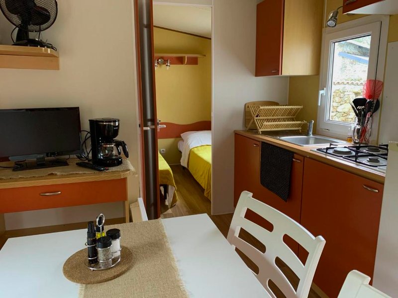 Camping de la ferme aux ânesses, Mobil Home Câline (Camping de la ferme aux anesses, Mobil Home Caline)の写真