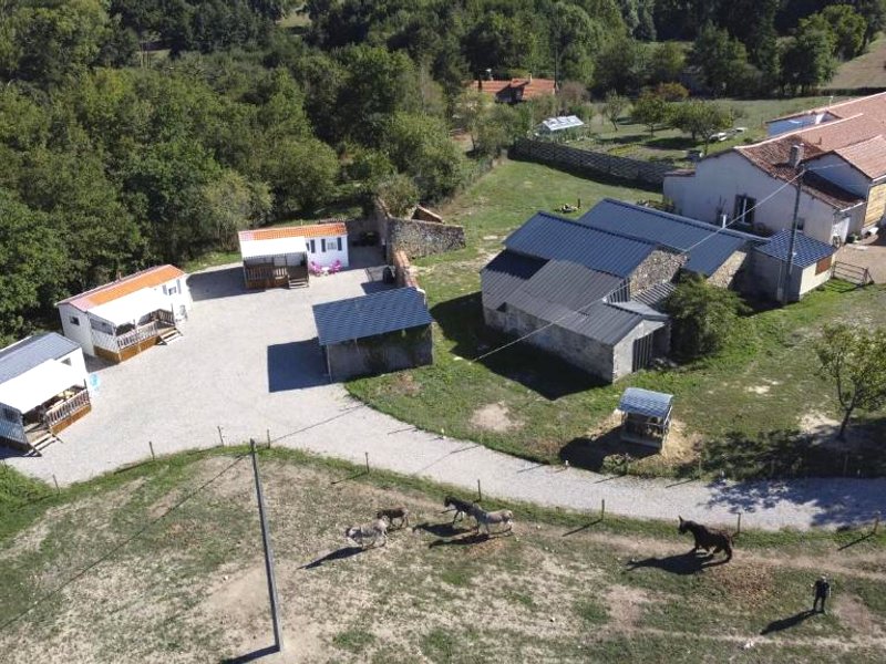 Camping de la ferme aux ânesses, Mobil Home Câline (Camping de la ferme aux anesses, Mobil Home Caline)の写真