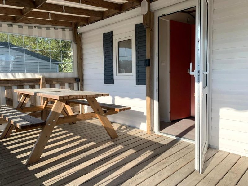 Camping de la ferme aux ânesses, Mobil Home Câline (Camping de la ferme aux anesses, Mobil Home Caline)の写真