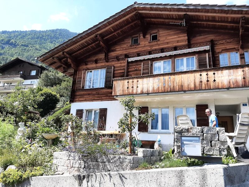 Chalet apartment by Interlaken. Parkingの写真