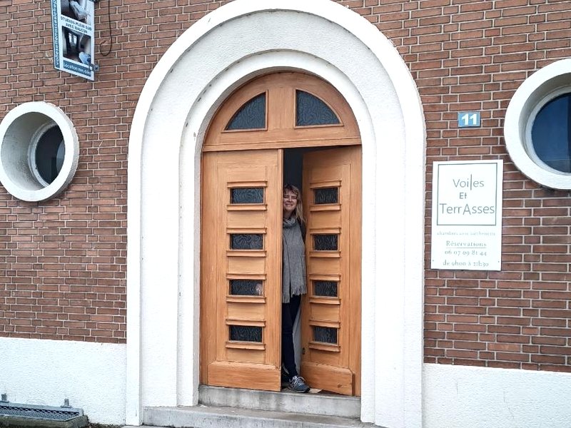 Voiles et Terrasses by Corinne Residence face au portの写真