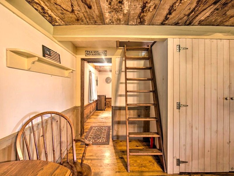 Remote 1901 Studio Cabin with Loft - Pets Allowed!の写真