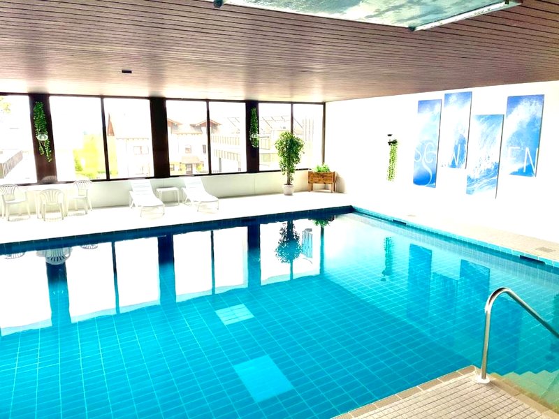 Mini Apartment mit Pool Nutzung & Balkonの写真
