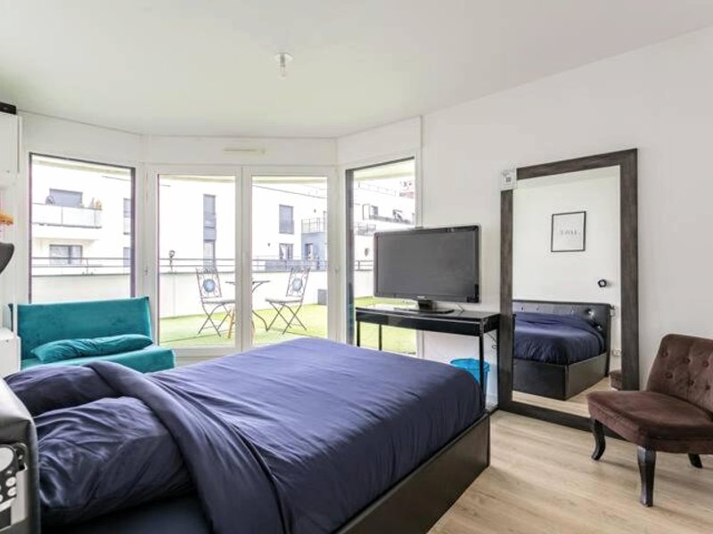 Residence Abraham-Bed&Breakfast Guest Room 2 LaDéfense U-Arena #Parking #Terasse #Fibre #View (Residence Abraham-Bed&Breakfast Guest Room 2 LaDefense U-Arena #Parking #Terasse #Fibre #View)の写真