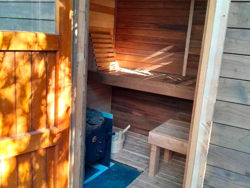 Lime Hut with wood burning sauna - Waipara Narrowsの写真