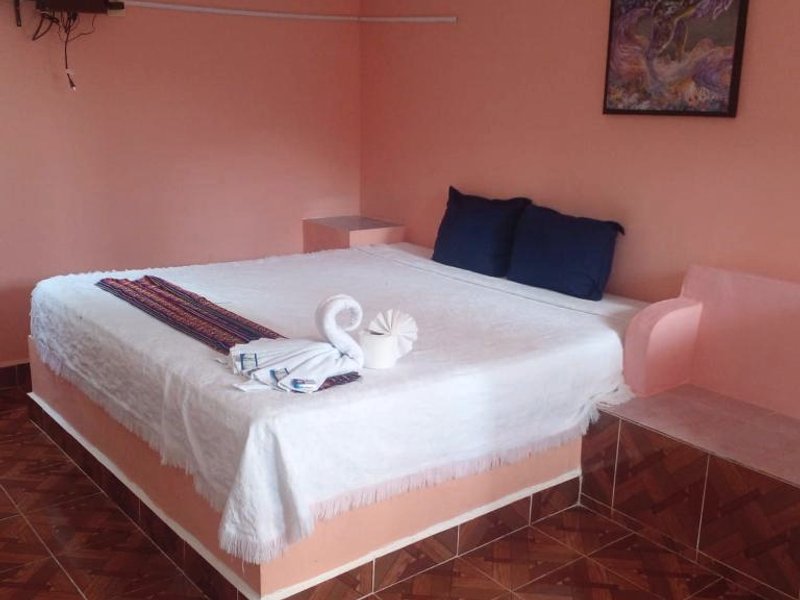 Motel Champoton sobre carretera frente al marの写真