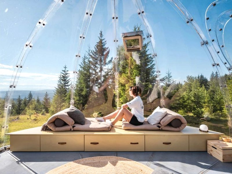 Glass Igloo With Panoramic Views In Åsbygda (Glass Igloo With Panoramic Views In Asbygda)の写真