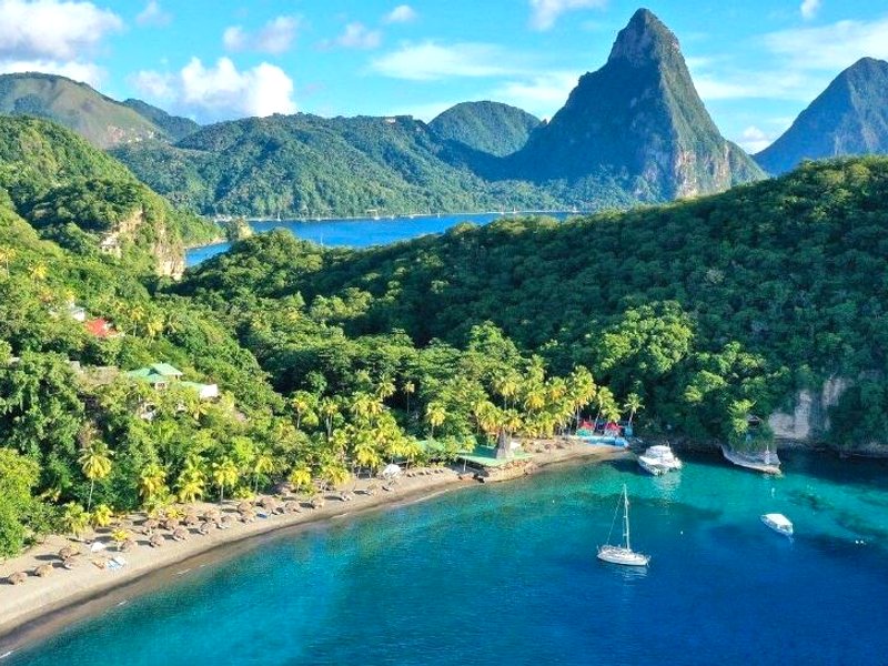 アンス チャスタネット リゾート (Anse Chastanet Resort)の写真