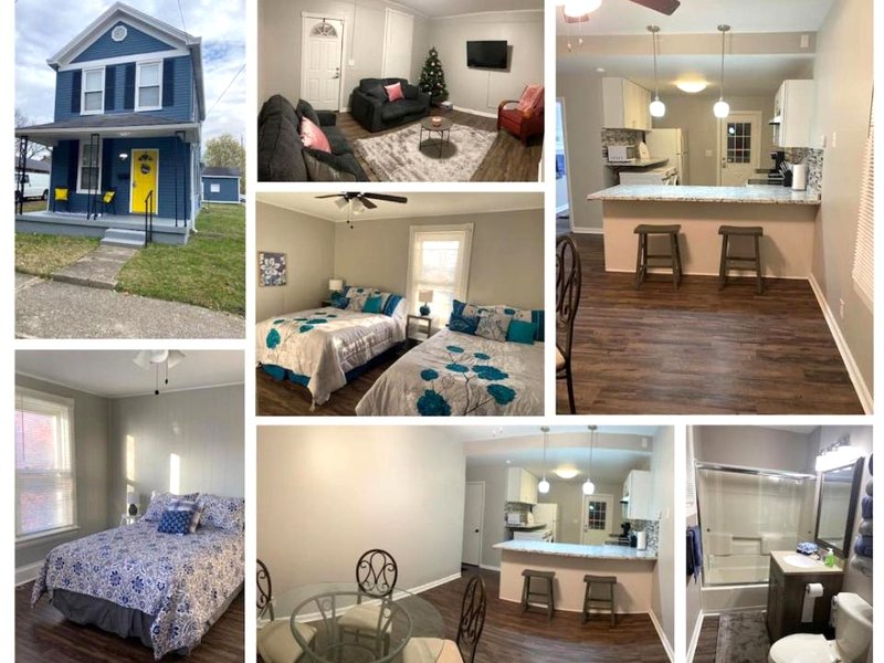 Charming Blue Haven 2Bed,1 Bath Home Sleeps 8の写真