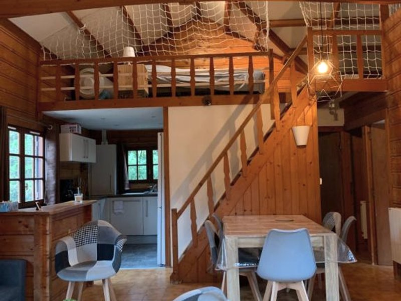 Chalets dans les boisの写真